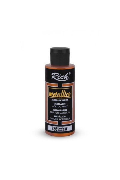 Rich MET-120-03964 METALİK BOYA 120 CC BAKIR