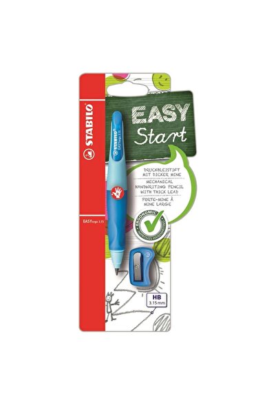 Stabilo قلم EASYERGO 3.15 متعدد الاستخدامات لليد اليمنى - أزرق 46873-10