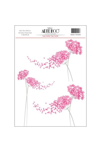 Artdeco 25x35cm Patterned Easy Transfer - 30 Models
