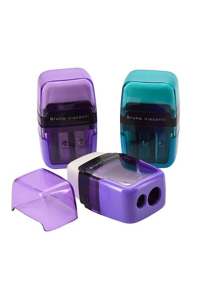 Bruno Visconti 35-0019 Double Eyed - Pencil Sharpener and Eraser Set