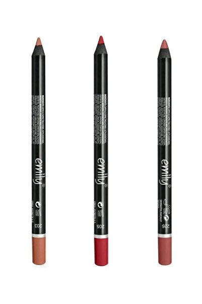 Golden Rose Emily Dudak Kalemi 3'lü No: 203-205-226