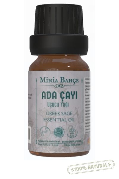 Minia Bahçe Bitki ve Sanat Atölyesi Lemongrass Bergamot and Sage Oil - 10ml