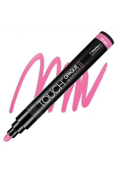 Touch Opaque Water Based Marker Pen 1.5-2.3mm - Medium Pack Pink 18 - Sh 8613003 -2024