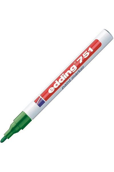 Edding E-751 Metallic Green Paint Marker Pen