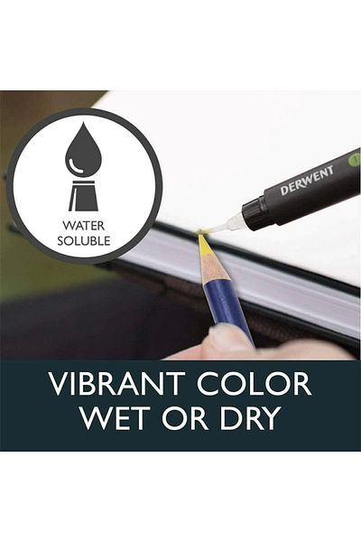 Derwent Inktense 24-Piece Metal Box