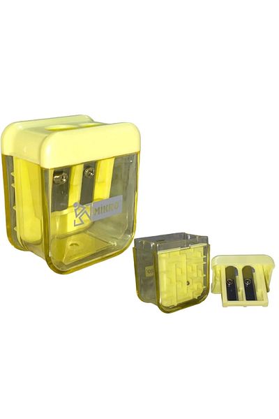 Mikro Mk-2027 - Labyrinth Double Hole Pencil Sharpener