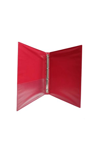 Liz LIZY 814 - A4 Red 4-Ring Talebe Folder
