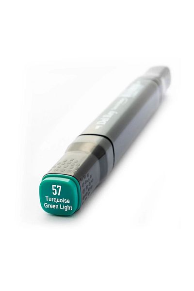 Del Rey Turquoise Green Twin Marker - Bg57