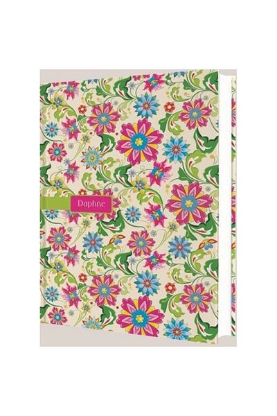 DEFFTER Daphne / Spring 16,5x23,5 Caiet fără linii cu copertă rigidă 96yp.