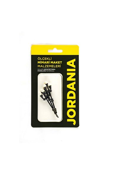 Jordania Model Je04p-t23 Garden/Street Lamp Double 1/100 6v