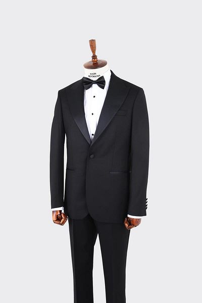 Kadir Büyükkaya Swallow Collar Men's Tuxedo-Kaw1567S