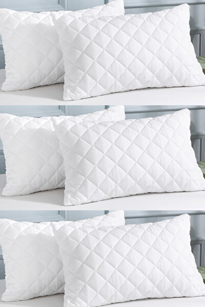 Mariva home 6 Adet 50x70 Kapitoneli Yastık Koruyucu Alez