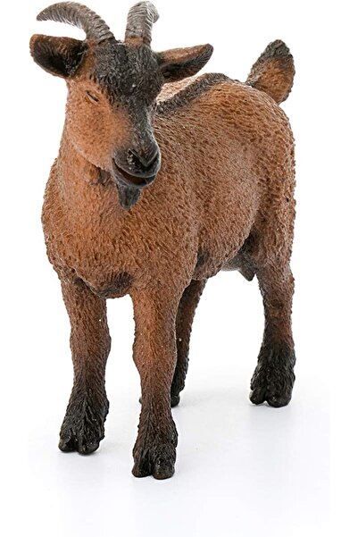SCHLEICH Goat Toy Figure, Brown, 13828