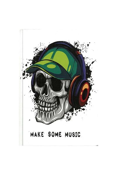 DEFFTER Make Som Music - Caiet A5 fără linii de 96 Yp