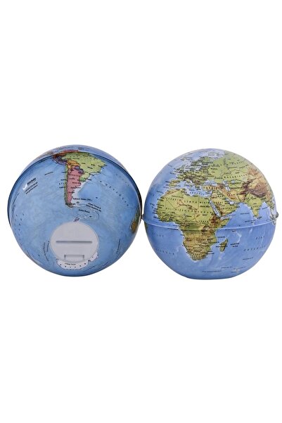 Gürbüz GÜRBÜZ MİNİ GLOBE BANK FİZİKİ KÜRE KUMBARA 10 CM