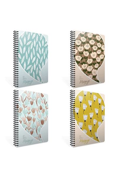 Gıpta GIPTA Ruled Spiral Notepad - 17x24, 120YP Hard Cover