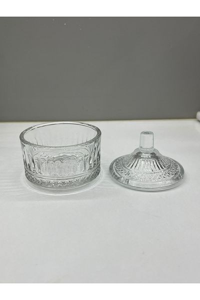 MİMOZA PARK 2 Pieces Glass Lid Snack Bowl Sauce Bowl