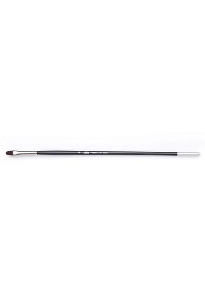 Pebeo 200kf/8 Synthetic Tip Long Handle Oil Acrylic Cat's Tongue Brush Black No:8