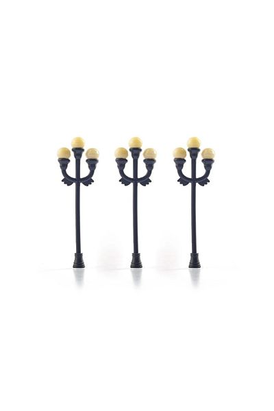 Jordania Model Je04p-t23 Garden/Street Lamp Double 1/100 6v