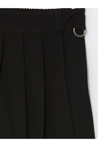 LC Waikiki Lcwk Elastic Waist Pleated Girls' Short Skirt