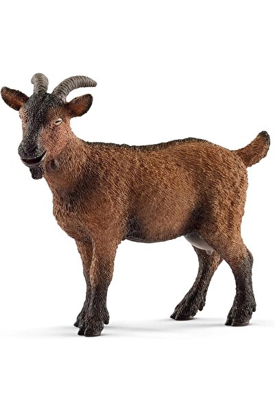 SCHLEICH Goat Toy Figure, Brown, 13828