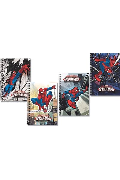 SPIDERMAN Keskıncolor Spider-Man Metallized 80 YP - A6 Memo Pad