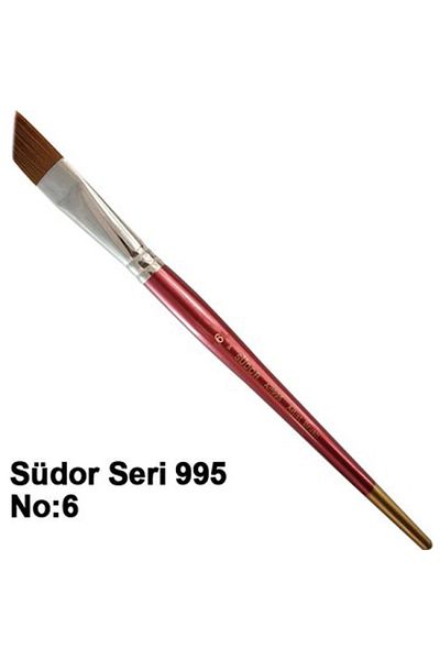 Südor SÜDOR SF995-6 SIDE CUT SYNTHETIC BRUSH NO:6