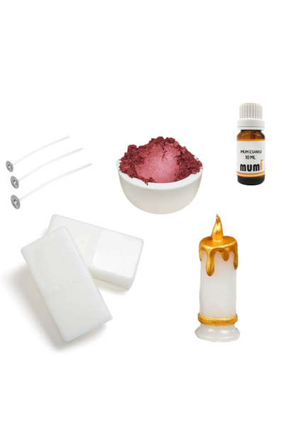hobi24 Mum Yapım Seti - Soya Wax - Kit 124