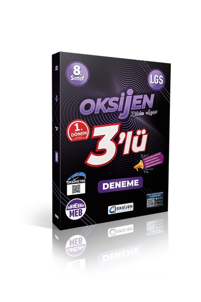 Oksijen Yayınları Oksijen Lgs 8.sınıf 1.dönem 3'lü Deneme