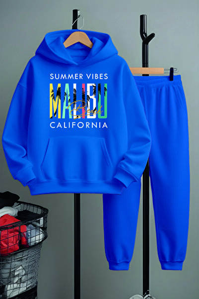 MYADA Specijalni dizajn Summer Vibes California Štampano trenerka set 22482