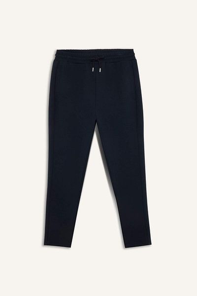 DeFacto Twill Slim Fit melegítőnadrág - derékfűzős és zsebes, egyenes szárú 3195187