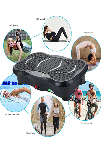 Raiden Pqcfm01 3d Bluetoothlu Titreşimli Spor Egzersiz Fitness Aleti Cihazı Vibration Plate Yüksek Hız