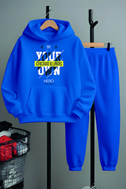 MYADA Σετ φόρμας Chicago Illinois Hero Printed - 22479