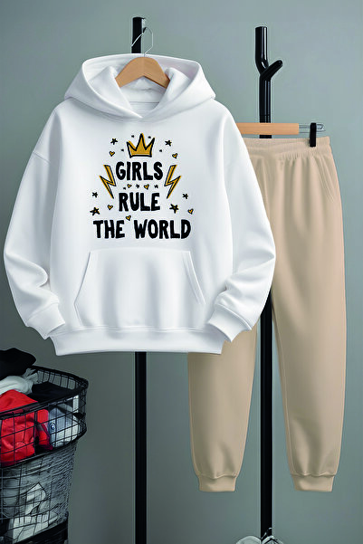 MYADA Girls Rule The World Σετ φόρμας με εμπριμέ κάτω μέρος 22437-10