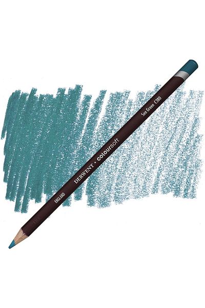 Derwent Coloursoft - Soft Curry Pen - Sea Green C380