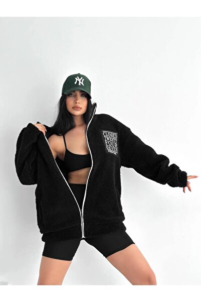 EXCITANTE Oversize Kışlık Kolej Ceket Unisex