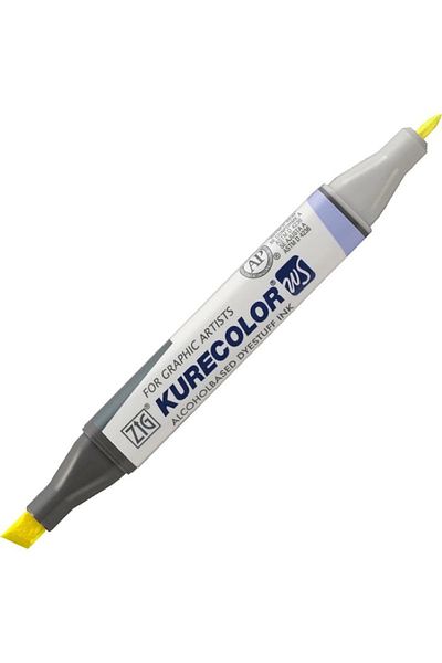 Zig Twin S Marker Pen Yellow Kurecolor Kc-3000 102