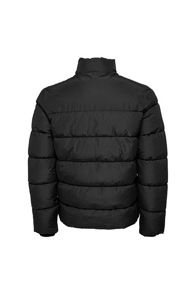 Only & Sons Ανδρικό παλτό και μπουφάν Puffer Onsmelvin Life - Δερμάτινο, Μαύρο, Otw Vd 22019345