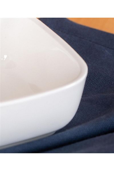 şirin eşyalarım Pure Royal Porcelain 6-Piece Square Bowl 9 cm
