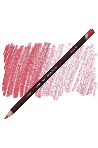 Derwent كولور سوفت - قلم ألوان جافة ناعم - روز C100