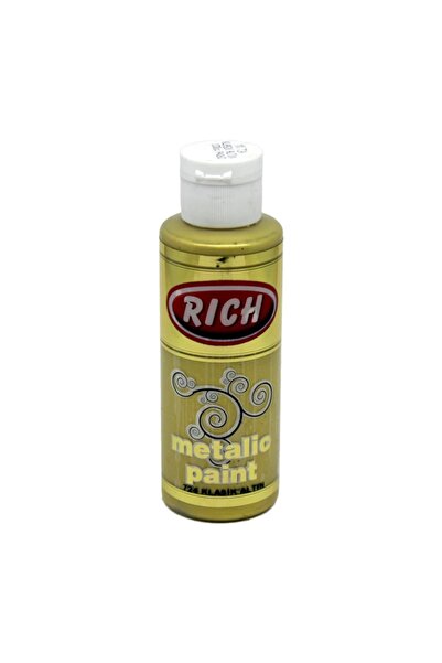 Rich Met-120-0724 Metalik Boya 120 cc Klasik Altın