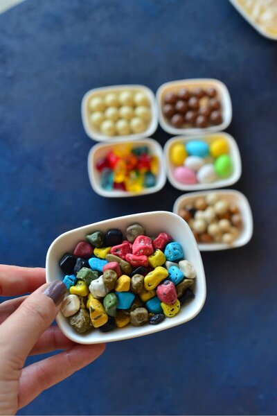 şirineşyalarım Porselen 6 lı Mini Meze Tabak