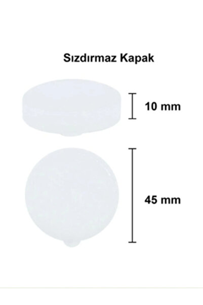 Milea 12 Adet Süt Ayran Limonata Sirke Meşrubat Şişesi Kapağı
