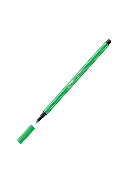 Stabilo - Felt Tip Crayon - Pen 68 - Fluorescent Green