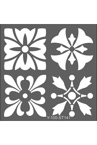 Artdeco Stencil Artistic Paper 30x30cm