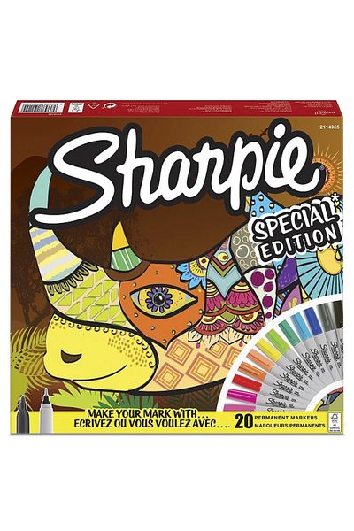 Sharpie Sharpie Permanent Set Fine 20 Li Rhino 2110122