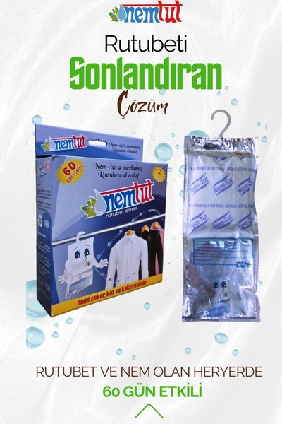 nemtut Nem Alıcı Önleyici Rutubet Küf Giderici Emici Korozyon Önleyici Koku G...
