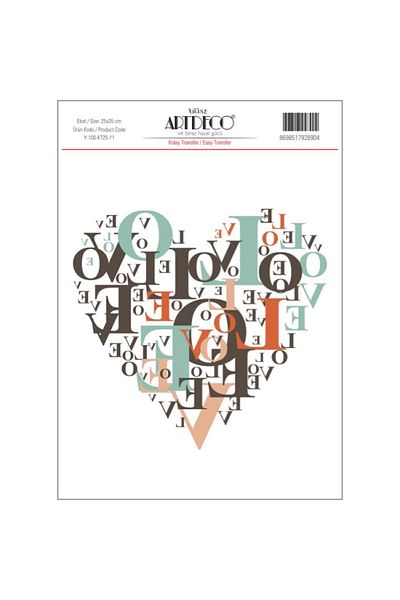Artdeco Easy Transfer 25x35cm Pattern 11