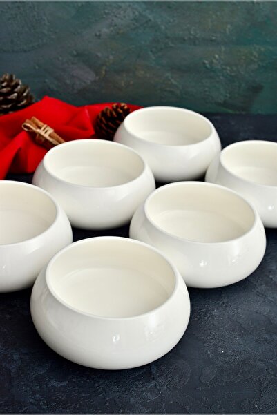 şirin eşyalarım Acar Curved Double Size Bowl 6 Pieces