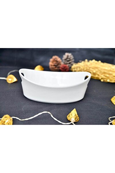 ACAR Porselen Kulplu Büyük Gondol Kase / Adet Fiyat